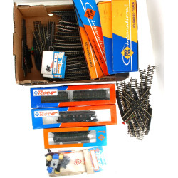 ROCO - Lot comprenant 2 voitures triple 