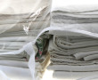 Lot de linge ancien (6 draps en tout) : 