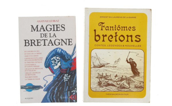 BRETAGNE - 2 livres: -"Magie de la Bret