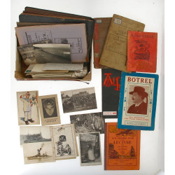 Lot de fascicules et livrets anciens don