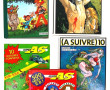 Lot de 5 recueils de BD reliés : A SUIVR
