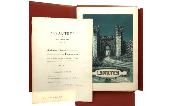 Noël DORVILLE "Lyautey Attitudes Gestes 