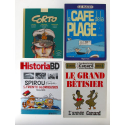 4 ouvrages souples illustrés de BD: CORT