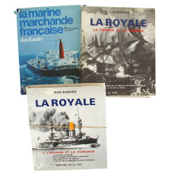 Lot de 3 livres thème MARINE : Jean RAND