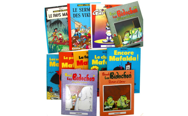 12 BD diverses rigides