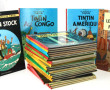 TINTIN - 25 BD et livres sur le thème de