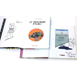 HERREMA - BARDET - 2 albums dédicacé "Le