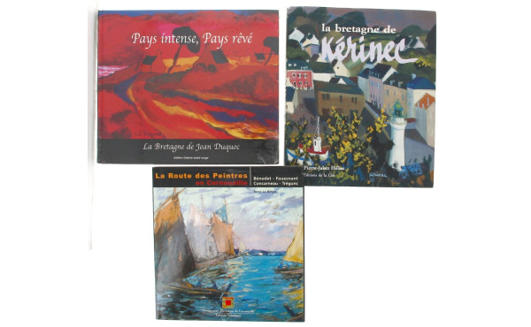 Lot de 3 livres thème BRETAGNE : "La Bre