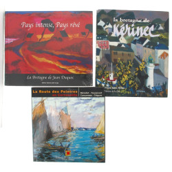 Lot de 3 livres thème BRETAGNE : "La Bre