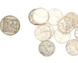 Lot de monnaies en argent: - 3 p. 20 fr