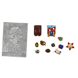 Lot d'insignes dont insigne de spahi, pl
