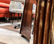 Miroir style Henri II en bois naturel pe