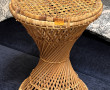 Paire de chiliennes en bois clair et toi