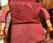 Fauteuil style Voltaire recouvert d'un t