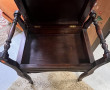 Fauteuil style Voltaire recouvert d'un t