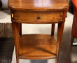 Chevet en bois fruitier teinte merisier,
