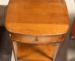 Chevet en bois fruitier teinte merisier,