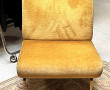Chauffeuse basse années 50/60 en velours