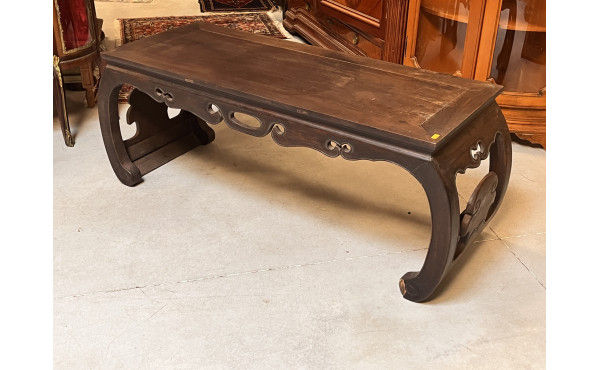Banc chinois, H 46 x L 120 x P 44 cm