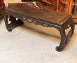 Banc chinois, H 46 x L 120 x P 44 cm