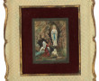 "ND de Lourdes", miniature peinte à la m