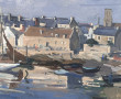 Herb OLSON (1905-1973) "Marine en Finist