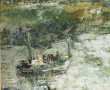 André CIVELLI (1923-1995) "La Cale à Mal