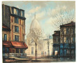 Ecole Parisienne XXème "Vue de Paris au 