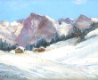 Clément CASTELLI (1870-1959) "Le Hameau 