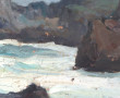 Lionel FLOCH (1895-1972) "Côte rocheuse"