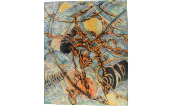 Jean-Yves LAPPART (1947) "Cordages", hui