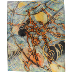 Jean-Yves LAPPART (1947) "Cordages", hui