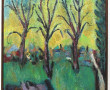 C. JANIN-DONIAS (Xxème) "Paysage aux tro