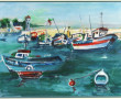 Aimée HUMBERT-PARENT (1920-2013) "Bateau