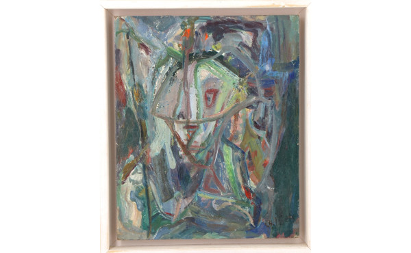 A.GIRARDOT (XIXème) "Portrait de femme d