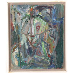 A.GIRARDOT (XIXème) "Portrait de femme d