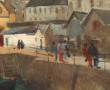 Pierre WAGNER (1897-1943) "Le port, Doua
