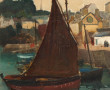 Pierre WAGNER (1897-1943) "Le port, Doua