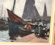 Paul ESCHBACH (1881-1961) "Marine à Conc