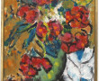 RASKIN (Xxème) "Bouquet de fleurs", huil