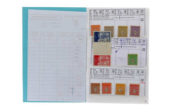 FRANCE - Carnet à choix de TP tous états