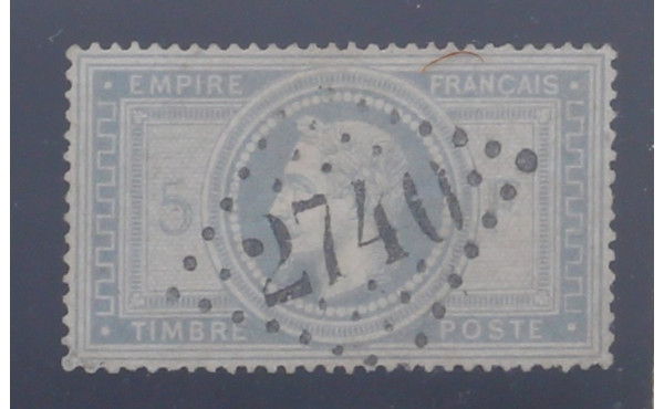 FRANCE - rare n°33a oblitéré losange gro