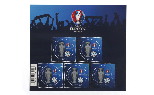 Bloc-feuillet n°137 "1€ Euro 2016", neuf