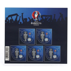 Bloc-feuillet n°137 "1€ Euro 2016", neuf