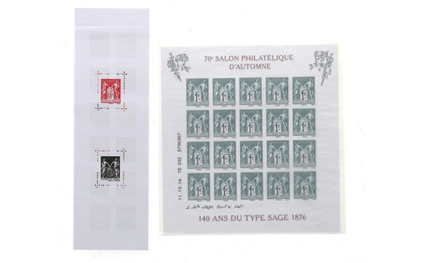 2016 Bloc 70e salon philatélique d'autom