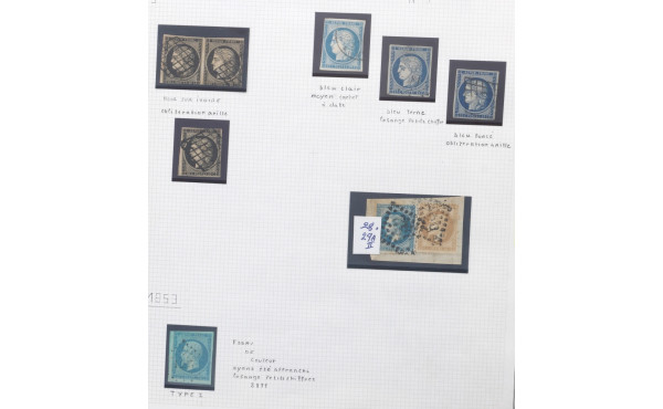 FRANCE - 9 timbres classiques dont paire
