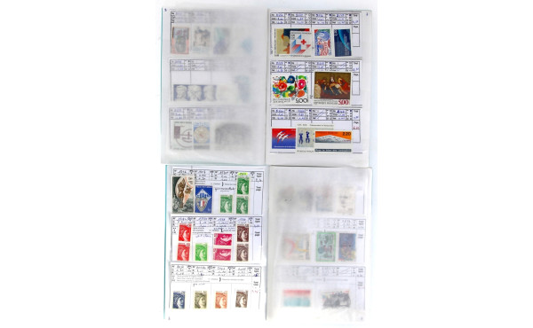 FRANCE tous états - 2 carnets à choix bi