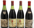 Lot de 4 bouteilles de BOURGOGNE: - 1 B