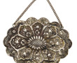 Petit miroir à suspendre dit miroir de m