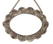 Petit miroir à suspendre dit miroir de m